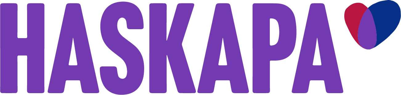 Haskapa logo on white background